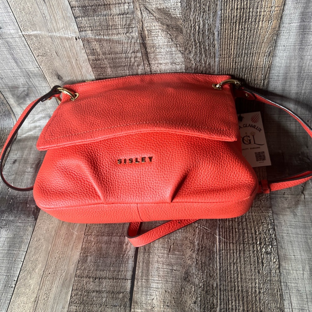 Sisley Leather shoulder Crossbody Bag - Picture 6 of 16